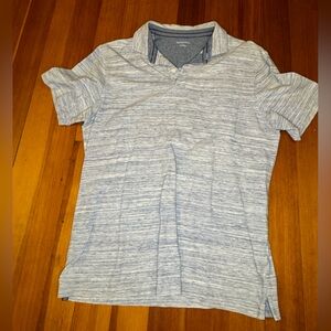 Merona Gray Polo Sz L Men’s